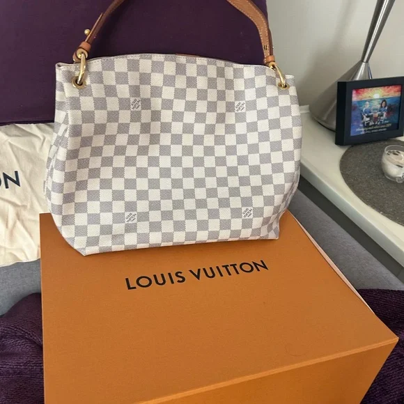 Louis Vuitton Damier Azur Graceful PM - Picture 2 of 10